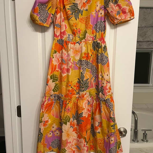 Anthropologie Farm Rio Maribel Maxi dress 👗 - Picture 8 of 8
